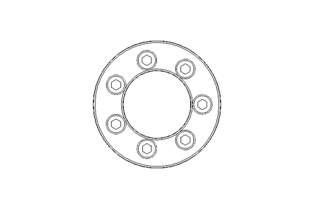 Clamping element D75 d45 1750Nm