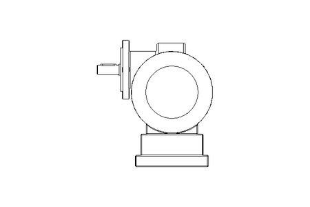 Schneckengetriebemotor 0,12kW 50 1/min