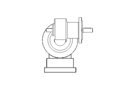 Schneckengetriebemotor 0,12kW 50 1/min