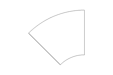Rohrbogen 3D-45 60,3x2,0 1.4307