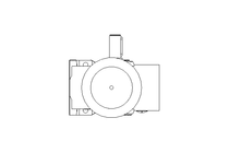 Worm gear motor 0.25kW 9.5 1/min