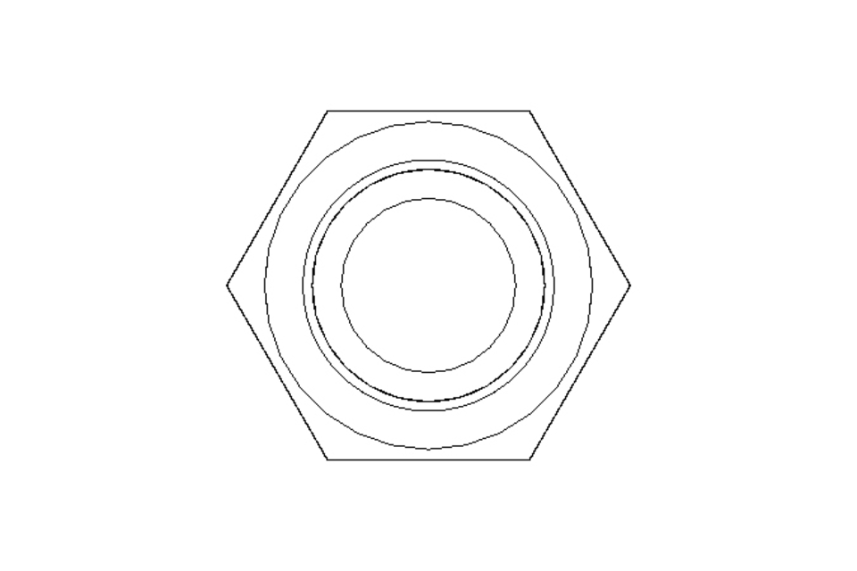Hexagon screw M20x70 A4 80 ISO4014