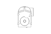 Moto-réducteur plat 0,25kW 41 1/min