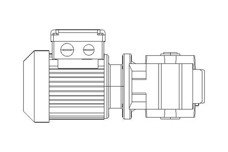 螺杆齿轮速电机 0,25kW 199 1/min