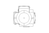 螺杆齿轮速电机 0,18kW 4,3 1/min