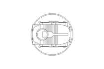 Schneckengetriebe SA47 AM90 I=10,80