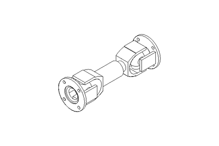 Universal joint shaft D=65 L1=190 L2=210