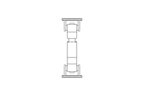 Universal joint shaft D=65 L1=190 L2=210