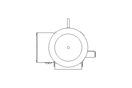 Right-angle geared motor 0.37kW 323