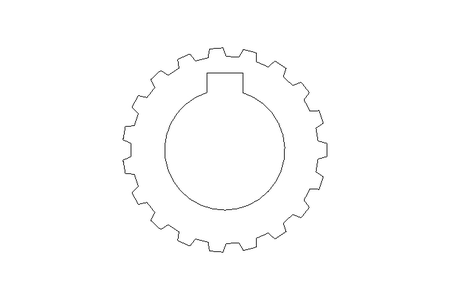 TIMING BELT GEARWHEEL/SPROCKET