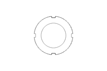 Tuerca de eje KM7 M35x1,5 ST