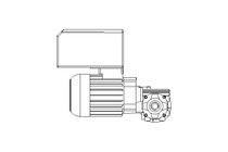 WORM GEAR MOTOR