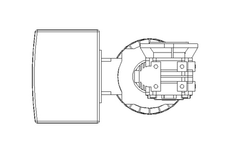 Schneckengetriebemotor 0,37 kW