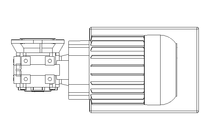 Schneckengetriebemotor 0,37 kW