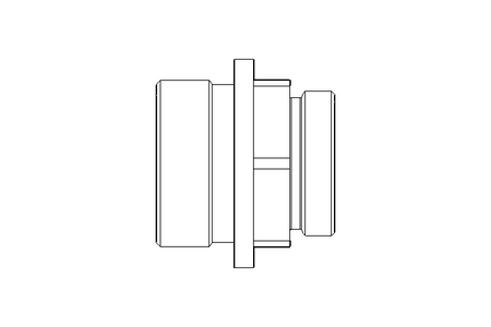 Pipe screw connector 42 G2" 1.4305