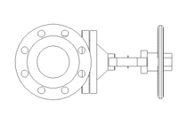 SHUT-OFF VALVE FIGURE 23.046 DN100 PN25