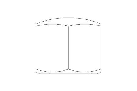 Ecrou borgne hexagonal M14x1,5 A4 DIN917