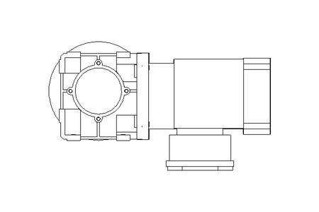 Motoréd. à vis sans fin 0,37kW 228 1/min