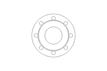 FLANGE DN80 PN40 C22.8 DIN EN 1092-1