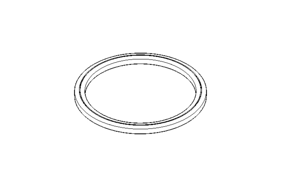 Sealing ring C 33.3x38.9x2.5 CU DIN7603