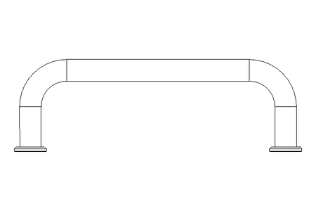 Punho em forma de arco VA 120X40 /DRM 10