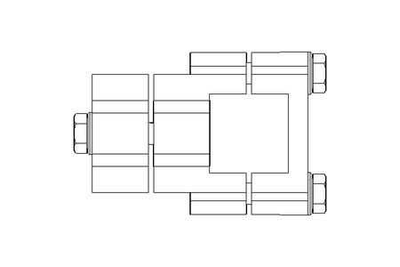 pièce de serrage en croix