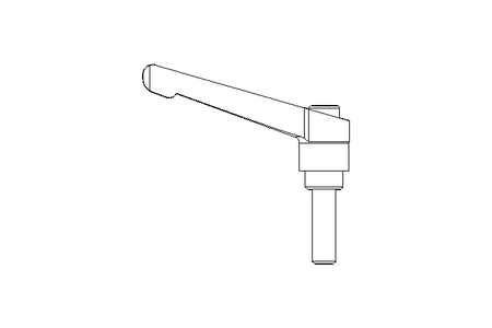 Klemmhebel M10x32 1.4305