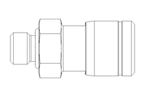 Conexao roscada M5 D=4