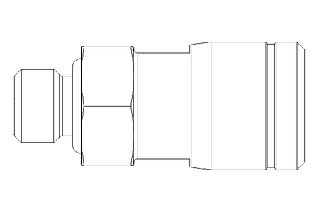 Conexao roscada M5 D=4