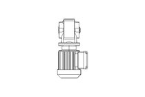 Motoréd. à vis sans fin 0,25kW 205 1/min