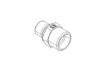 Pipe screw connector L 12 G1/4"