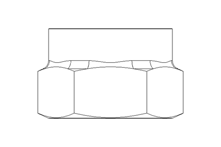 Porca sextavada M4 A4 DIN985