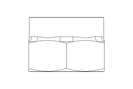 Hexagon nut M4 A4 DIN985