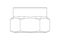 Hexagon nut M4 A4 DIN985