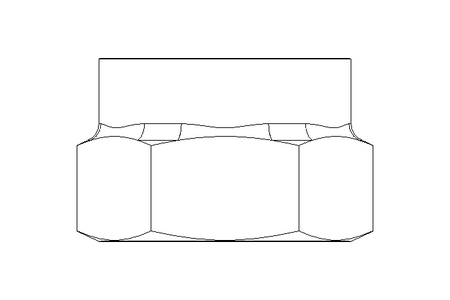 Porca sextavada M4 A4 DIN985