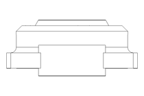 Flanschlager EFOM 20x47