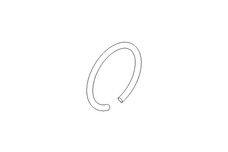 Anello elastico A 12 1.4310 DIN7993