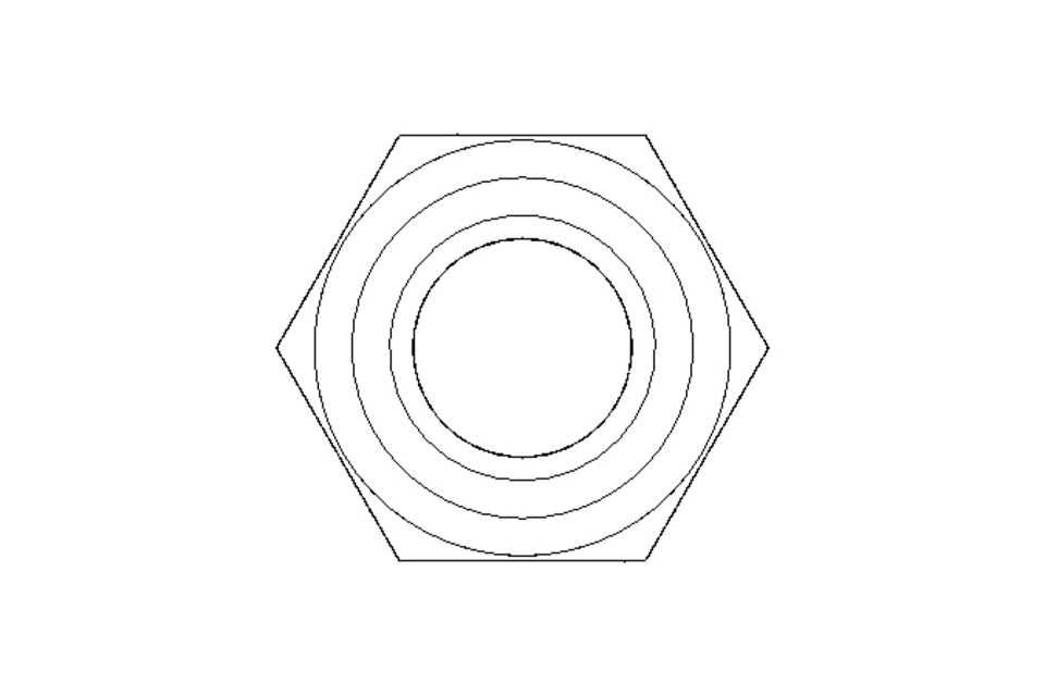 Tuerca hexagonal M5 A2 DIN980