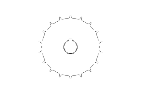 RODA DENTADA PARA CORRENTE