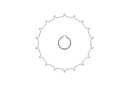 CHAIN SPROCKET SERIES 2251 Z=18 D=30