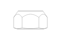 Tuerca hexagonal M10 A4 DIN980