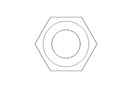 Hexagon nut M10 A4 DIN980