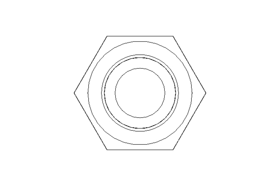Hexagon screw M10x30 12.9 ISO4017