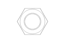 Hexagon cap nut M20 A2 DIN1587