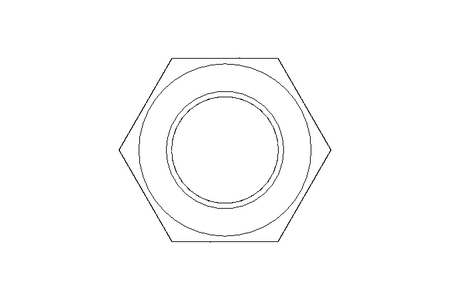 Tuerca hexagonal ciega M20 A2 DIN1587