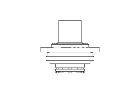 EAS-Kupplung Gr. 2  D 45 ohne Nut