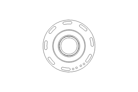 EAS-Kupplung Gr. 2  D 45 ohne Nut