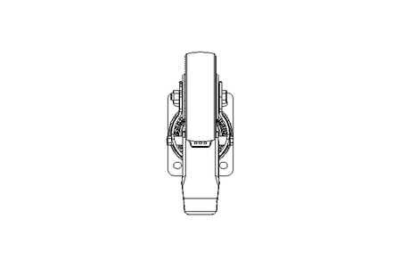 Roulette pivotante 150x50600