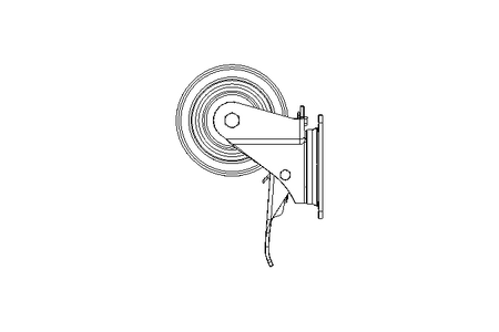 Lenkrolle 150x50600