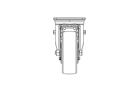 Lenkrolle 150x50600